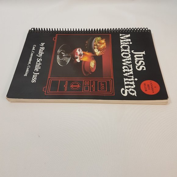 Vintage JUSS MICROWAVING Cookbook Volume 1 by Ruby Juss Black Cover - Picture 6 of 16